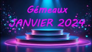 ♊GEMEAUX JANVIER 2024♊UNE COMPREHENSION QUI PERMET DAVANCER [upl. by Uda]