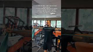 Band PullAparts tutorial FDLC gym motivation coaching [upl. by Pail]