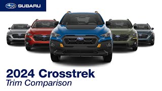 2024 Subaru Crosstrek Trim Comparison  Review [upl. by Solokin71]