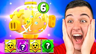 APERTURA 120 DROPS en BRAWL STARS 😱🚨 ABRO LA MEJOR MEGAHUCHA 🔥 [upl. by Nytnerb]