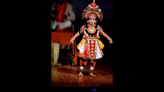 Yakshagana Makeup in detail  shamanthakagem Instagram [upl. by Ahsirtap533]