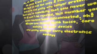 The Mcclain Sisters  Electronic Apology  Lyrics [upl. by Ahsiruam]