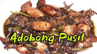 Adobong Pusit  Lumyagan  Lutong Bahay Recipe  Panlasang Pinoy [upl. by Calbert]