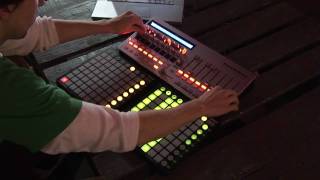 Novation  ZeRO SL MkII and Launchpad [upl. by Ellenohs850]