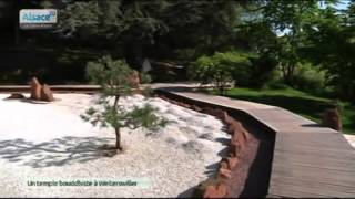 2014  Monastère bouddhiste à Weiterswiller  english subtitles  a zen monastery in France [upl. by Nyloc]