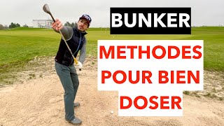 Comment améliorer son dosage dans les BUNKERS ➡️ cours de golf par David Bobrowski [upl. by Absa]