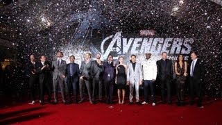 Marvels The Avengers Red Carpet World Premiere [upl. by Aciraj]