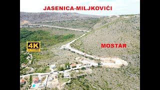 Mostar Rekonstrukcija ceste uz Vardu I radovi i promet istovremeno [upl. by Rostand]