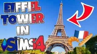 THE EIFFEL TOWER IN THE SIMS 4 [upl. by Neladgam767]