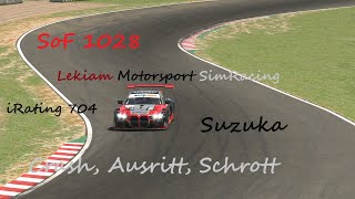 iRacing Crash Ausritt und Schrott was ist hier los [upl. by Annaierb516]