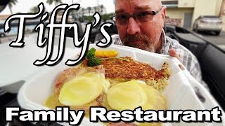 🍳 Tiffys Family Restaurant 🍳 Eggs Benedict with Hash Browns in Anaheim California [upl. by Treblih]