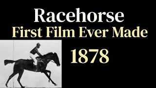 Racehorse First Film Ever Made 1878 [upl. by Sullecram]