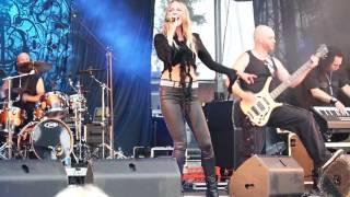 Amberian Dawn  Fame And Gloria  Lankafest 2016 Puolanka [upl. by Ahkeber]