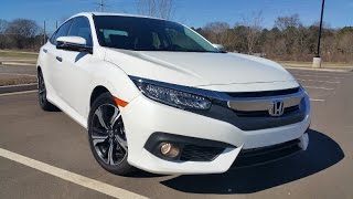 2016 Honda Civic 15T Touring Sedan Review  Its That Good [upl. by Pulchia503]