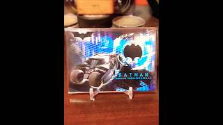 Batman Begins Batmobile tire relic 2005 Topps authentic movie memorabilia card ToppsStudios [upl. by Ferdinand]