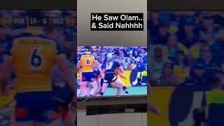 Justin Olam Missed Tackle [upl. by Hsital763]