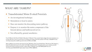 Transabdominal Motor Evoked Potentials  ASET 2024 [upl. by Medina]