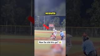 Kid hits home run in front of college scouts 🤯 [upl. by Arikat894]