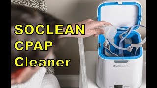 SoClean CPAP Automated Cleaner Sanitizer SC1200 [upl. by Nil264]