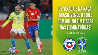 NA RAÇA BRASIL VENCE COM GOL NO FIM E SOBE NA TABELA DAS ELIMINATÓRIAS PARA A COPA DE 2026 [upl. by Akila]