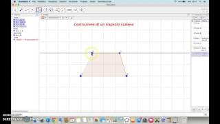 Costruzione trapezio scaleno [upl. by Karmen]