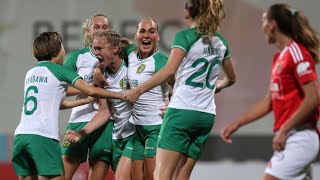 Benfica vs Hammarby Women’s uefa champions league  Goals [upl. by Godderd408]