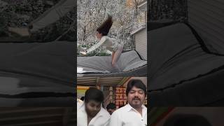 wait for the end 🤣 girls jump gone wrong lastbenchers shorts [upl. by Newby]