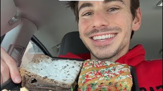 New Buckeye Brownies Holiday Pack Review foodreview dessert Foodie food foodshow mukbang [upl. by Imit]