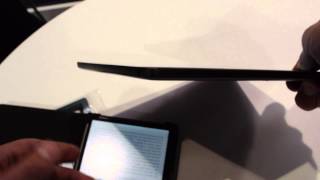 Pocketbook Inkpad HandsOn  IFA 2014 [upl. by Ydnagrub212]