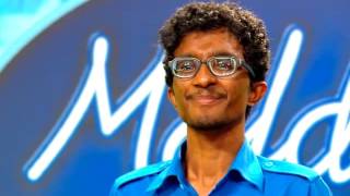 DHIRAAGU presents Maldivian Idol  The Security guard taking the stage [upl. by Resor]