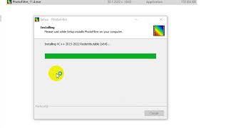 PhotoFiltre 11  UK Process Install [upl. by Itram805]