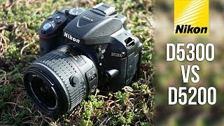 Nikon D5300 vs Nikon D5200 Comparison [upl. by Klemens]