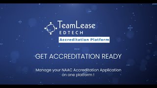 Accreditation Platform  Get Accreditation Ready [upl. by Namia342]