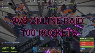 RUST LSD 9V3 100 ROCKET ONLINE rust raid upsurge [upl. by Hadias]