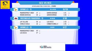 Gosnells  1s v RockinghamMandurah  1s [upl. by Neron902]