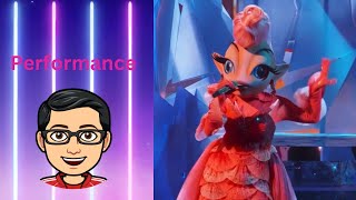 Masked Singer Season 11 Goldfish Performs “Heart Of Glass” [upl. by Dorrahs154]