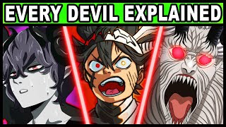 All 15 Devils and Their Powers Explained  Black Clover Every Devil Including Astaroth Liebe Baal [upl. by Noelle]