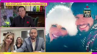 EN VIVO Alma Cero y Enrique Orozco DESMIENTE engañar a su ex esposa [upl. by Eellehs]