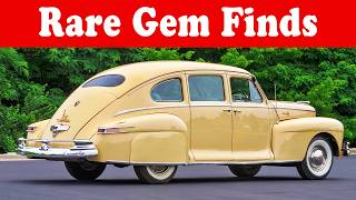 Unearthing Rare amp Best Vintage Vehicles for Sale by Owners [upl. by Selrhc]