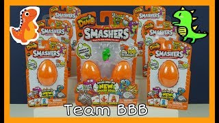 SMASHERS SERIES 3 DINO EGGS By Zuru Smasher World 2019 Collectible Smash Egg Dinosaur Dino [upl. by Hairahcez291]