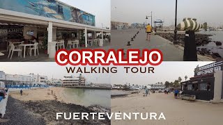 Corralejo amp Sand Dune Beach Walking Tour  Fuerteventura [upl. by Corby]