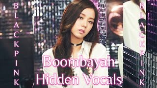 Blackpink  Boombayah Hidden Vocals  Filtered Vocal Stems [upl. by Jeffie746]