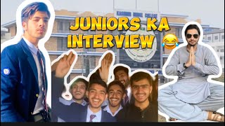 Juniors’ Interview 🤍 [upl. by Delamare]