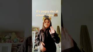 Today is dressdownday at school and pugsy day too Love you [upl. by Tracey]