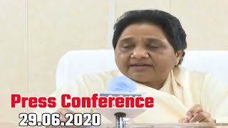 BSP Suprimo Mayawati Press Conference Live  APV News LIve [upl. by Tiffani]