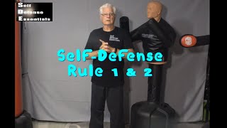 Self Defense Rule 1 and 2 Why do you want to fight [upl. by Atteloj]