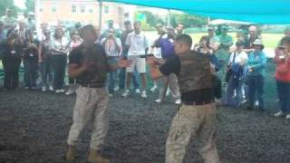 Marines Demonstrate Martial Arts MCMAP [upl. by Brandi]