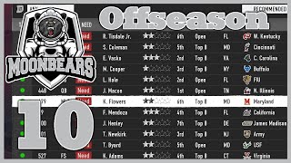 First Offseason  College Football 25 Teambuilder Dyansty [upl. by Timotheus]