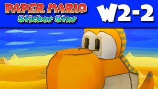 Paper Mario Sticker Star  Gameplay Walkthrough World 22  Yoshi Sphinx Nintendo 3DS [upl. by Hilda]