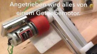 Motorisierter Kameraslider selber bauen DIY SJ4000 Timelapse Zeitraffer [upl. by Eibber198]